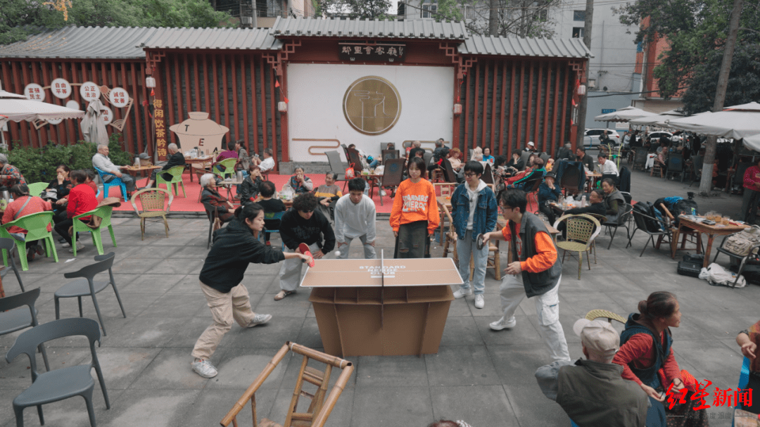 成都混合团体世界杯前，“中国潮流乒乓球地图”在四城市陆续上线