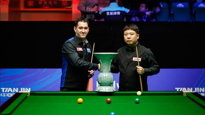 147-0，中国名将轰单杆满分147分，张安达10-6夺得国锦赛冠军