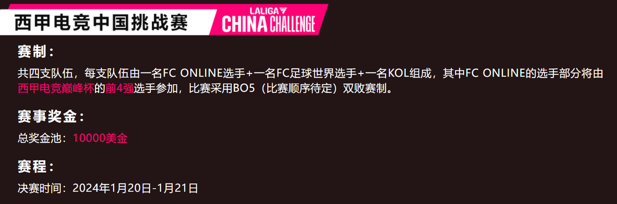 电竞足坛群雄逐鹿 2024西甲电竞中国挑战赛引爆球迷观赛热潮