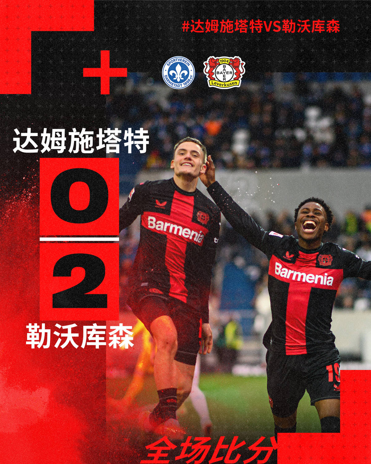 2-0！德甲黑马又赢了，29场不败冠绝欧洲，2分力压拜仁登顶，心疼凯恩