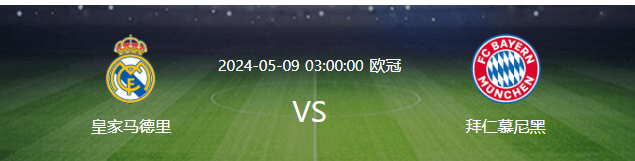 皇马VS拜仁：全方面占优 欧冠之王剑指决赛 金玟哉已成拜仁最大软肋