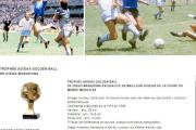马拉多纳丢失的世界杯金球奖杯，要被拍卖了